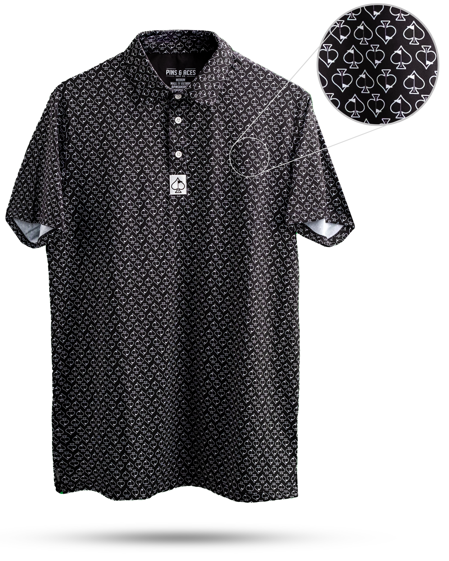White Spades Polo Shirt image 2