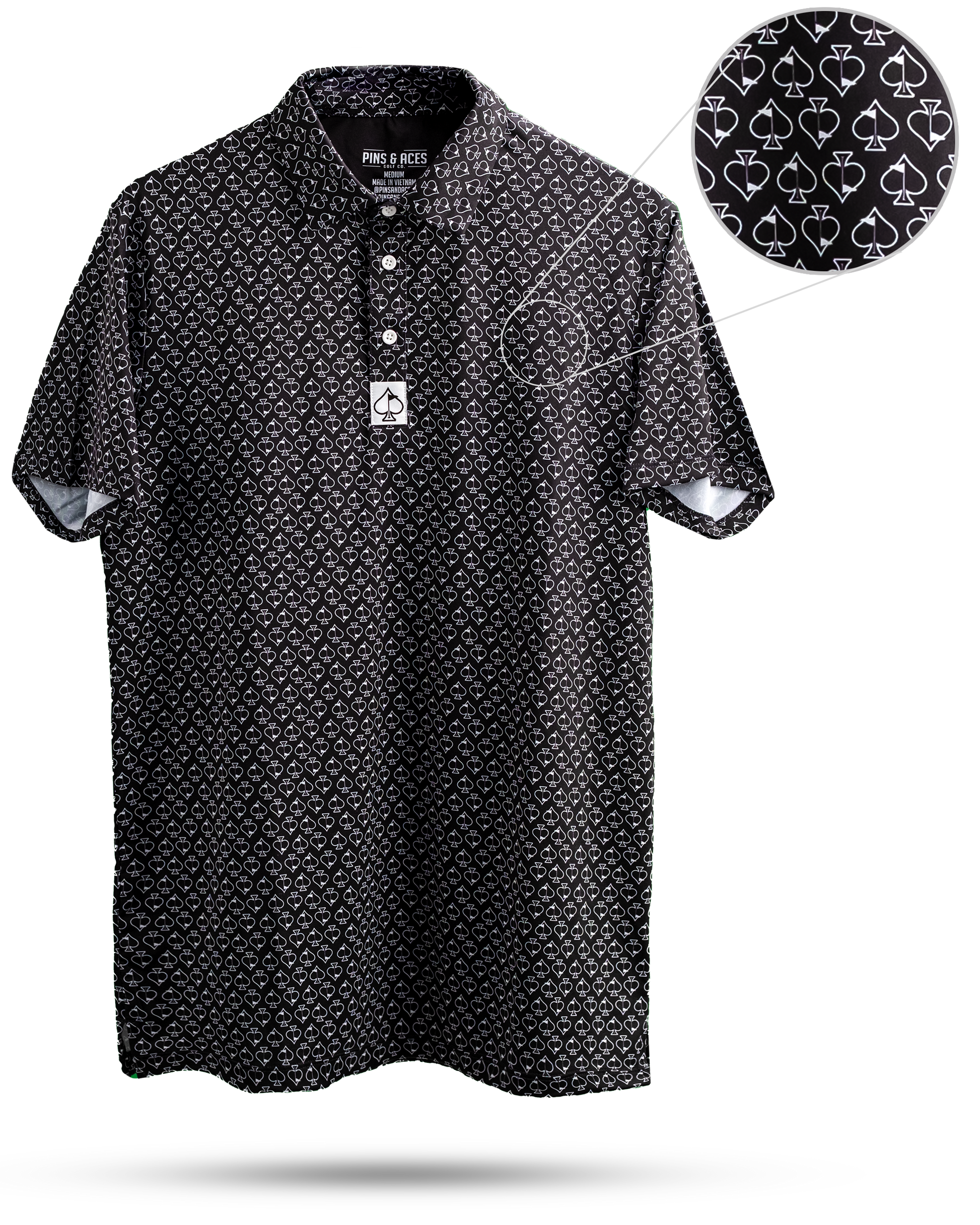White Spades Polo Shirt image 2