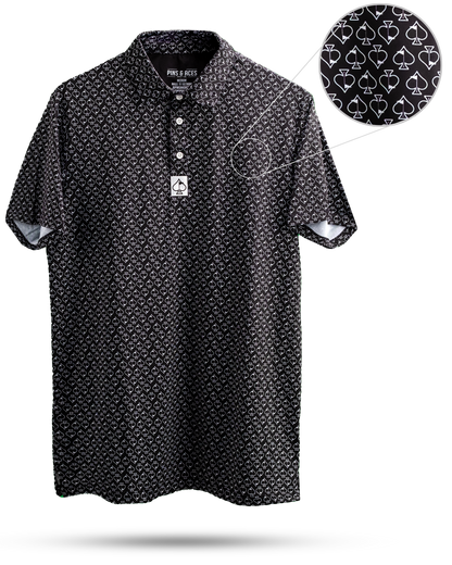 White Spades Polo Shirt image 2