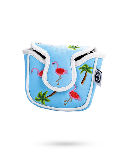 Dancing Flamingos Mallet Putter Cover image 1