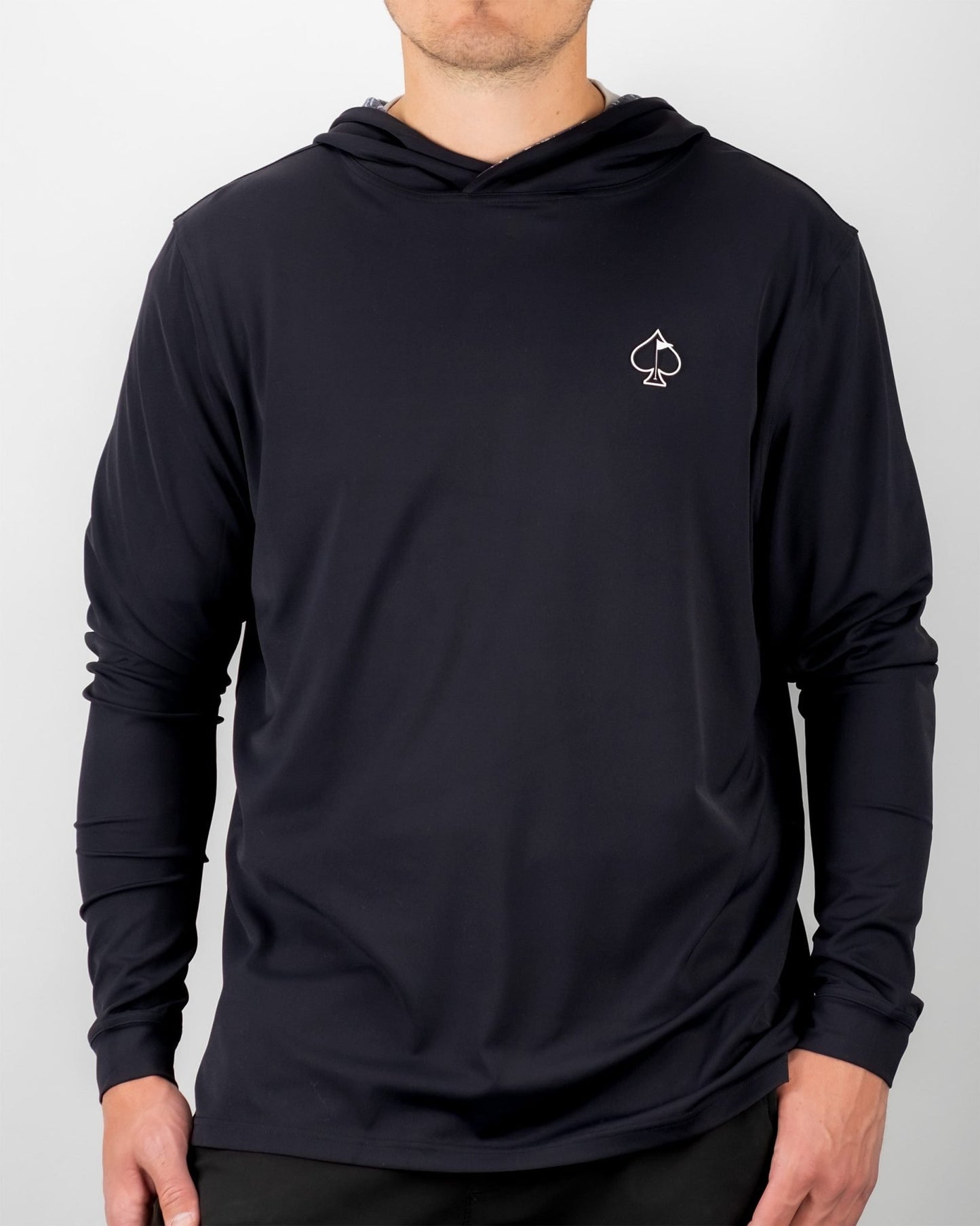 Performance Golf Hoodie - Black Flush image 0