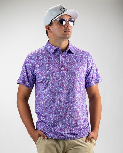 Margaritaville 5 O'Clock Sunset Polo Shirt image 3