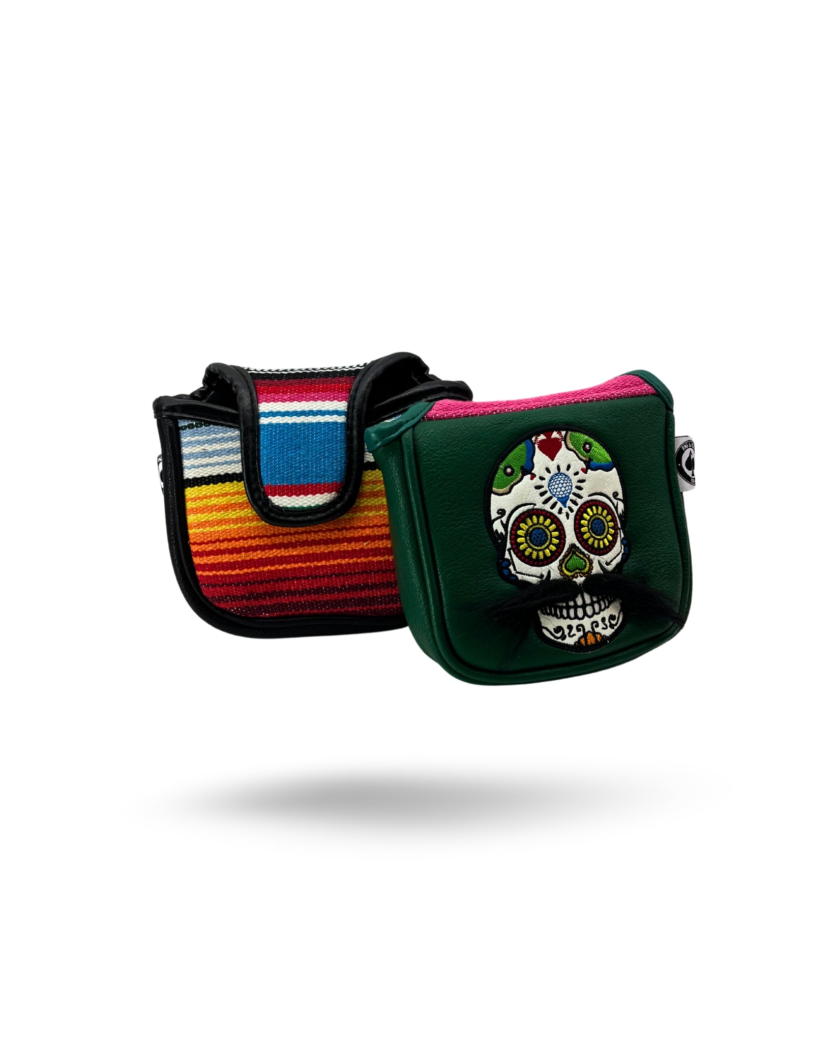 Mustache Sugar Skull - Mallet Putter Cover image 8