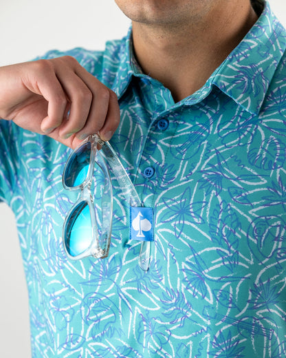 Margaritaville 5 O'Clock Ocean Polo Shirt image 3