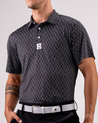 White Spades Polo Shirt image 1