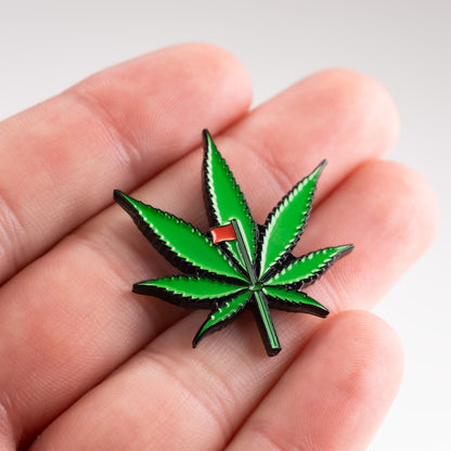 Pot Leaf Ball Marker image 2