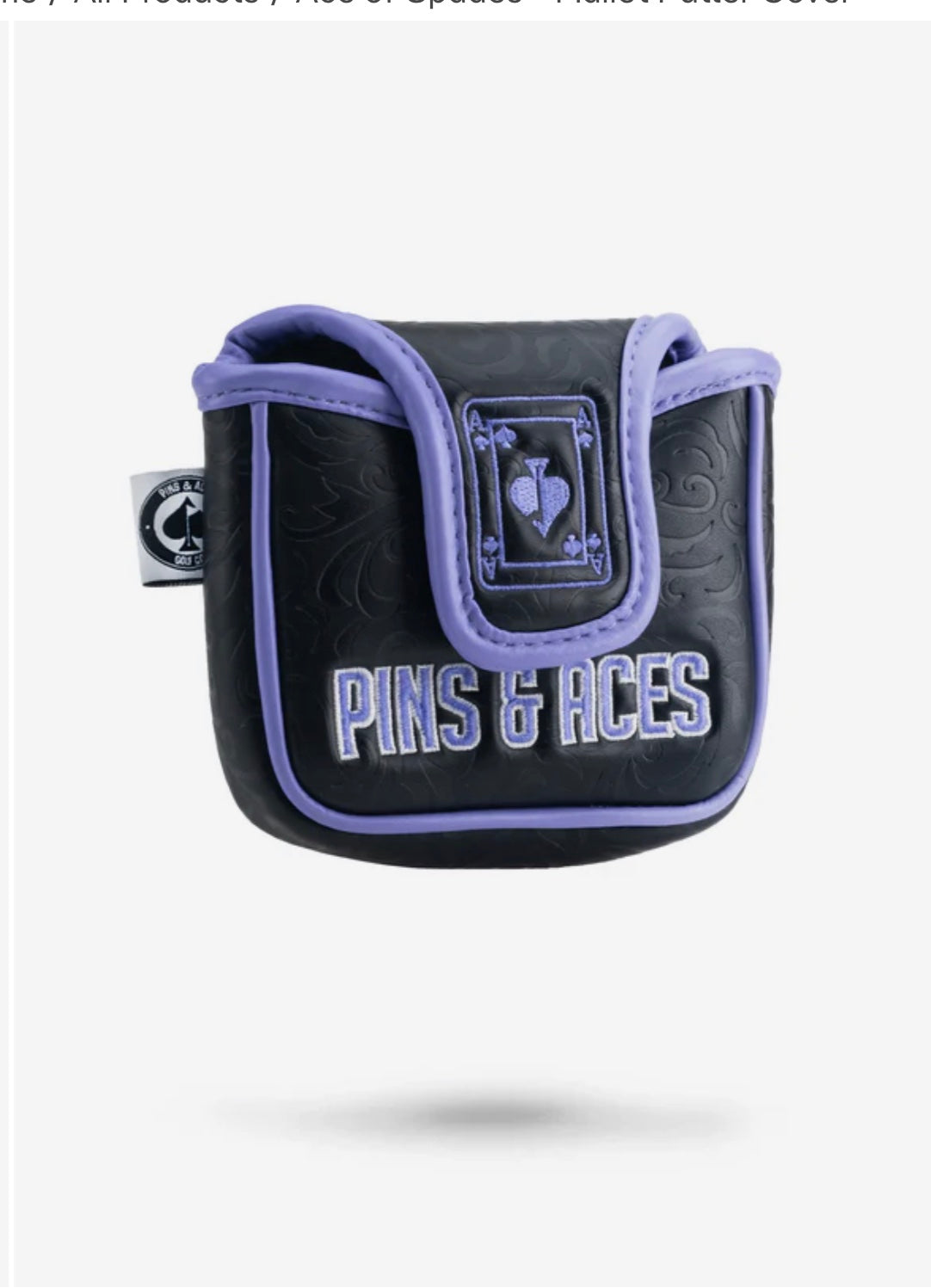 Ace of spades mallet putter cover image 4