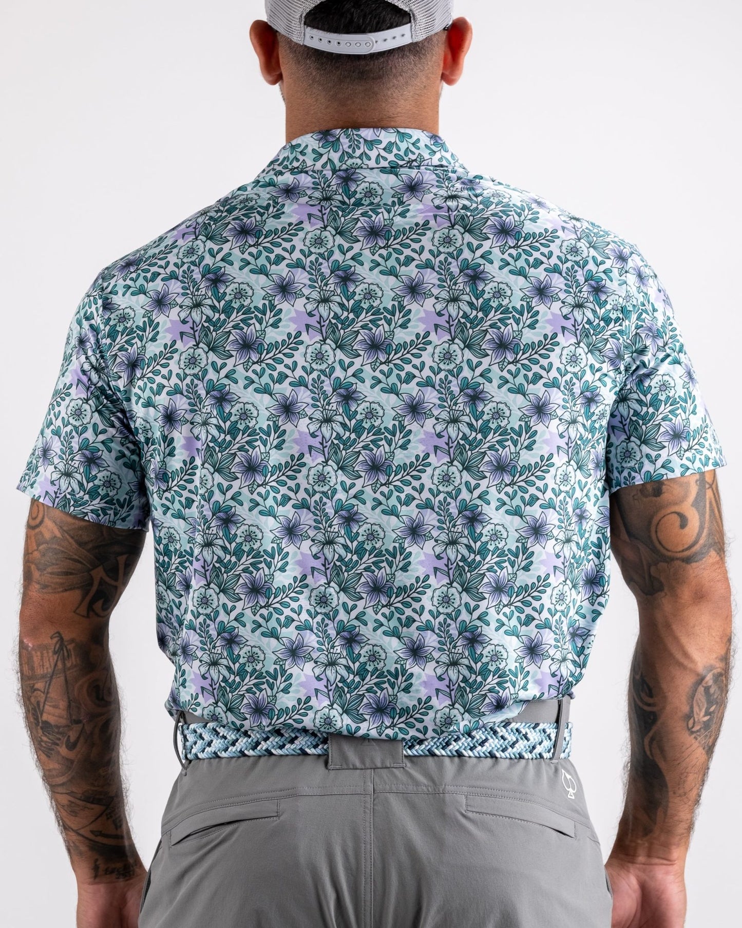Fresh Floral Polo Shirt image 1