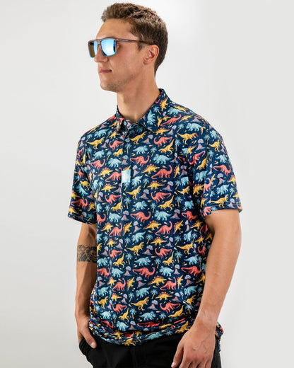 Jurassic Polo Shirt image 2
