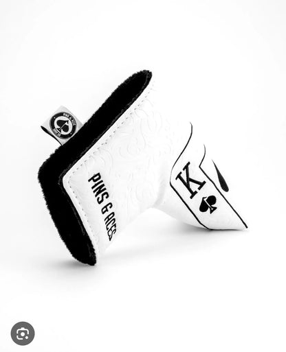 White out Ace of spades blade putter cover image 0
