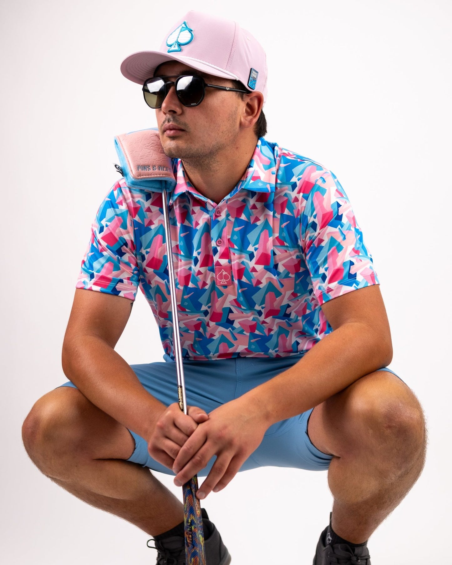 Floating Geo Polo Shirt image 3