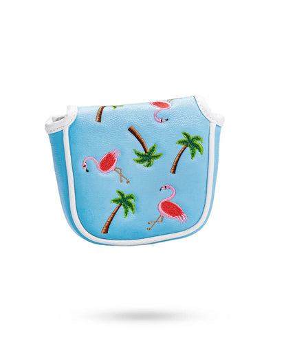 Dancing Flamingos Mallet Putter Cover image 0