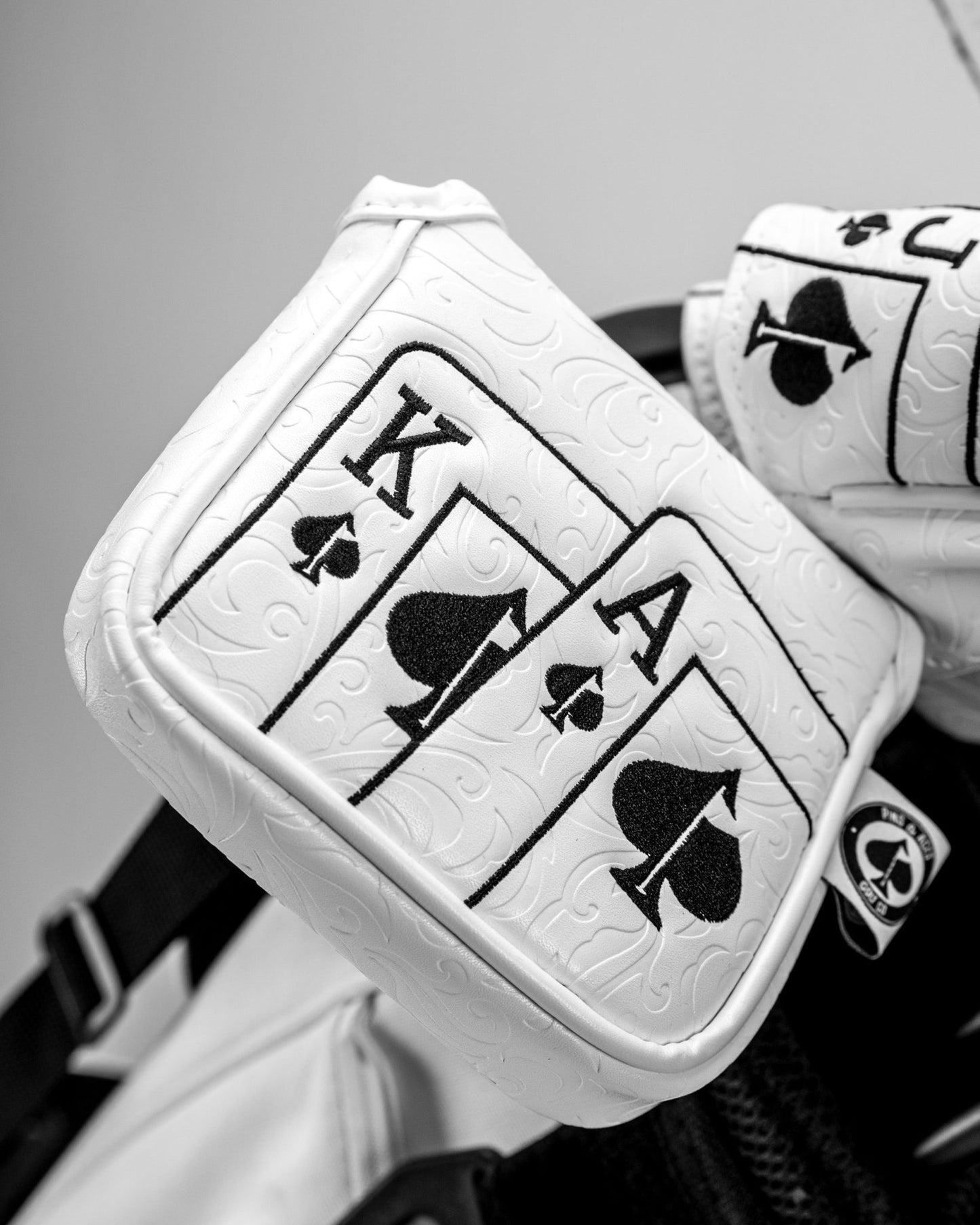White Out Ace of Spades - Mallet Putter Cover image 3
