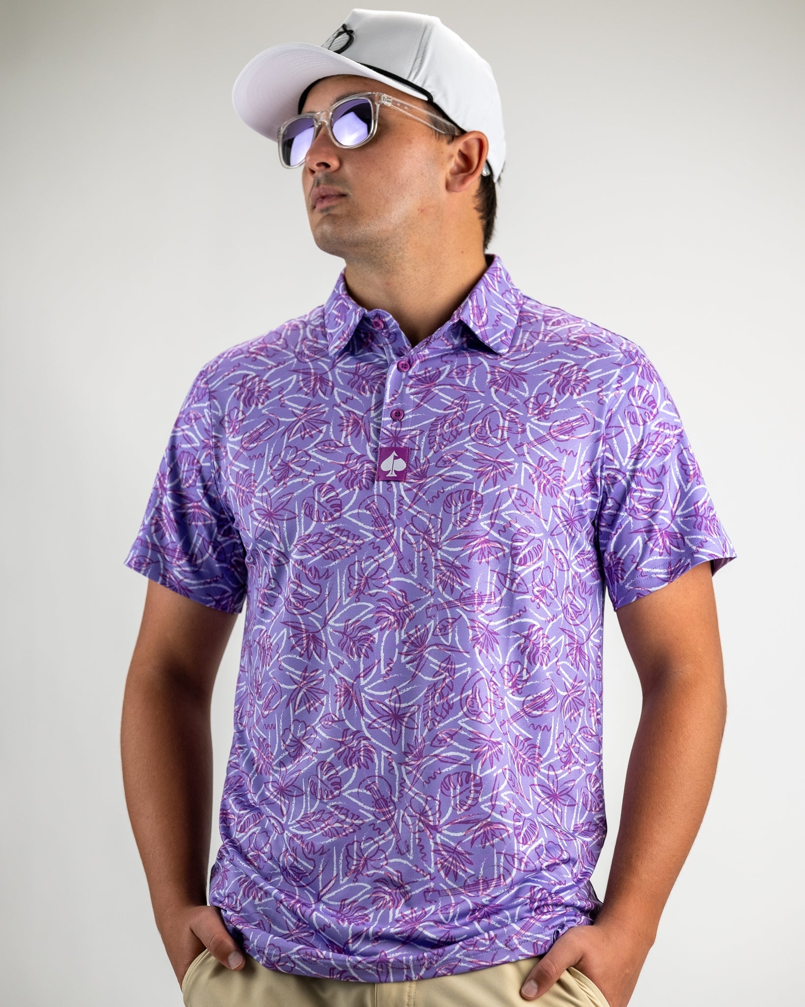 Margaritaville 5 O'Clock Sunset Polo Shirt image 5