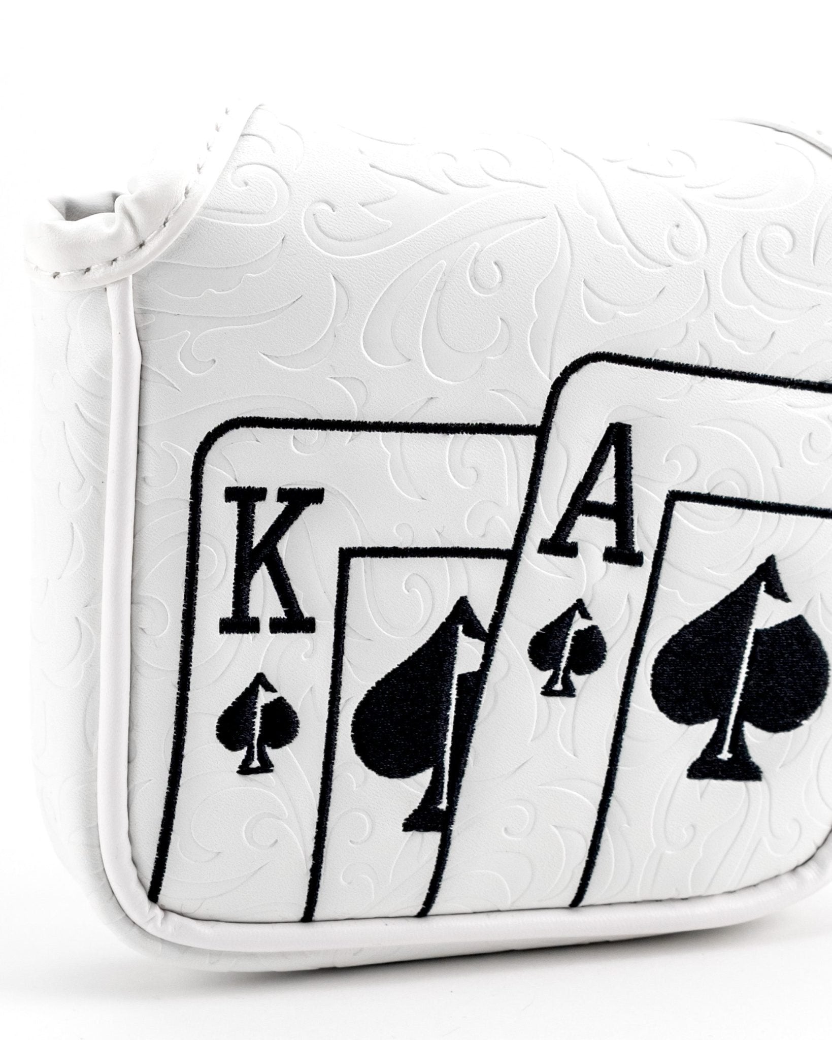 White Out Ace of Spades - Mallet Putter Cover image 1