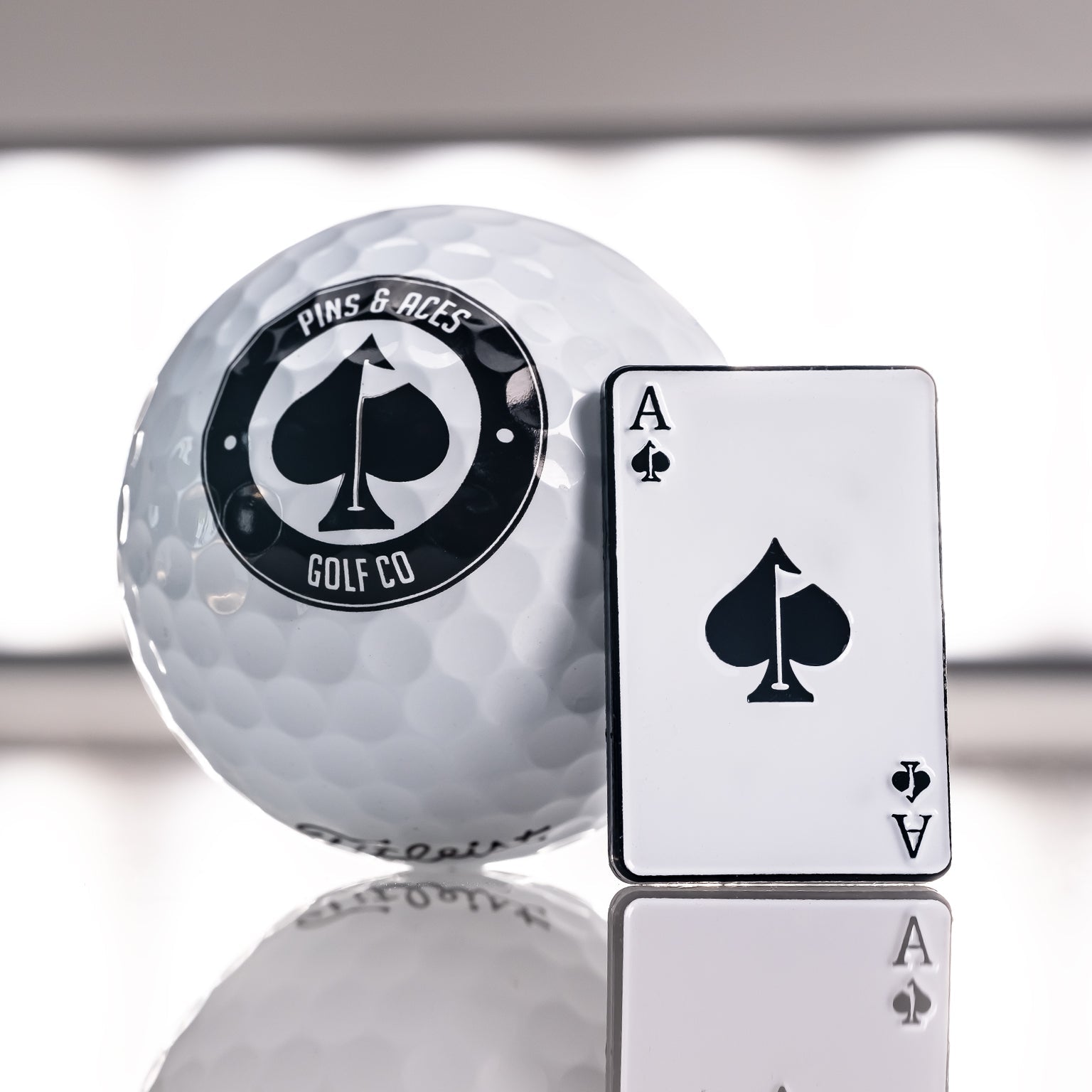 Ace of Spades Ball Marker image 1