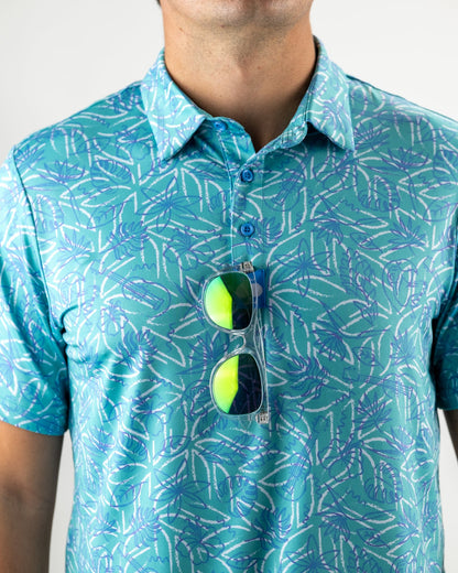 Margaritaville 5 O'Clock Ocean Polo Shirt image 4