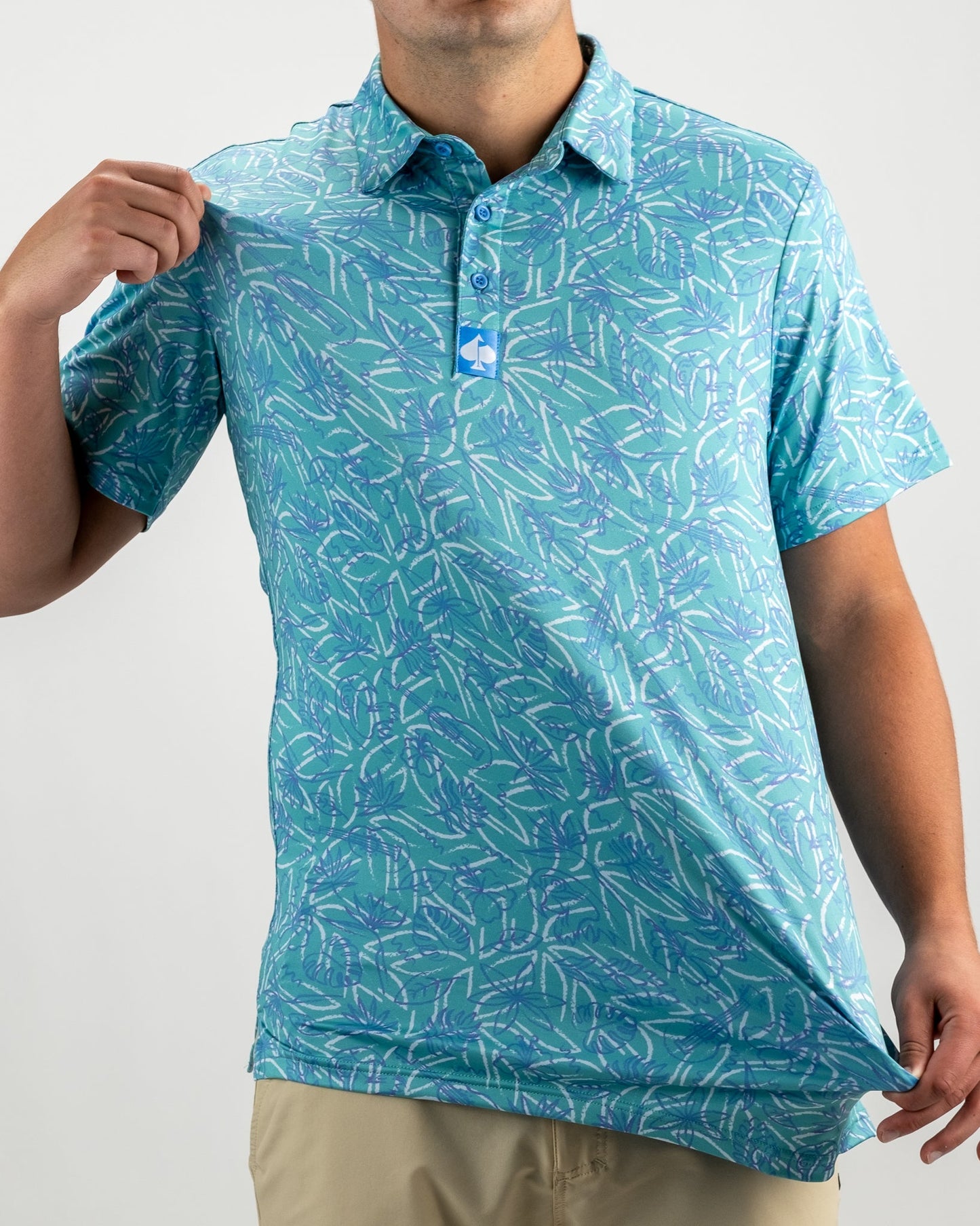 Margaritaville 5 O'Clock Ocean Polo Shirt image 1