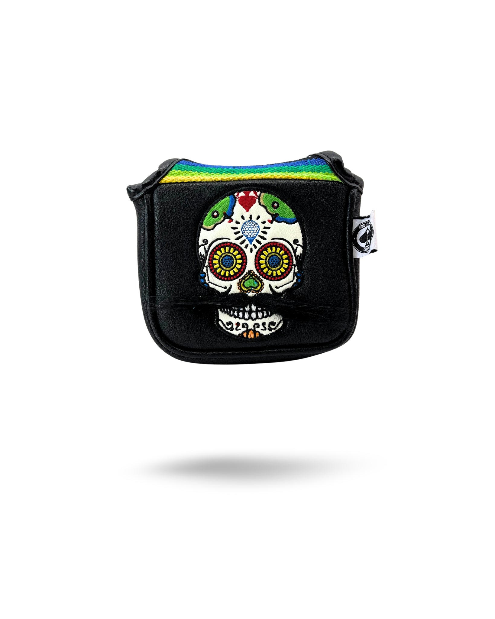 Mustache Sugar Skull - Mallet Putter Cover image 7