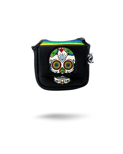 Mustache Sugar Skull - Mallet Putter Cover image 7