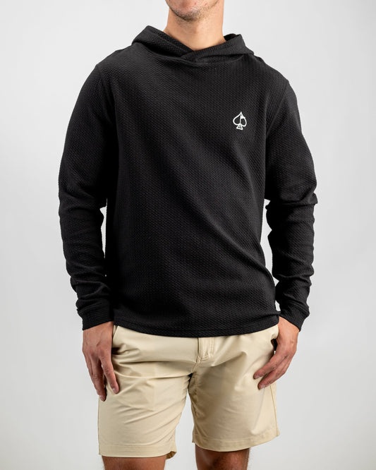 Player Preferred Waffle Knit Hoodie - Obsidian image 0