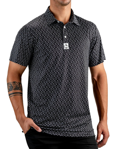 White Spades Polo Shirt - XL image