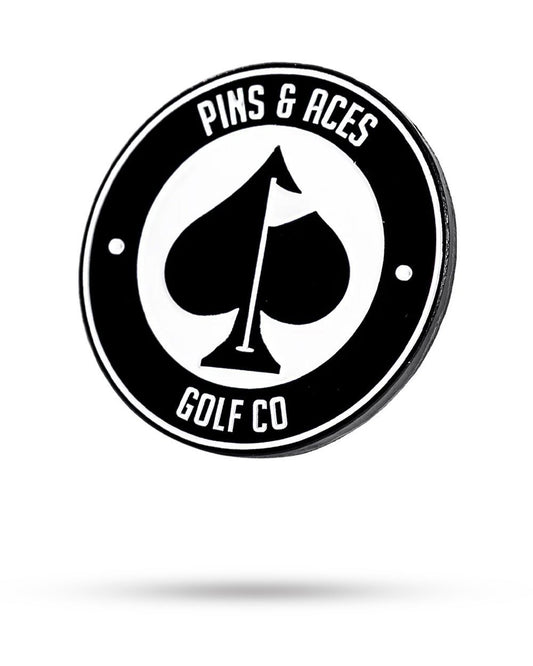 Pins &amp; Aces Logo Ball Marker image 0