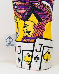 lemon neon Jack of Spades