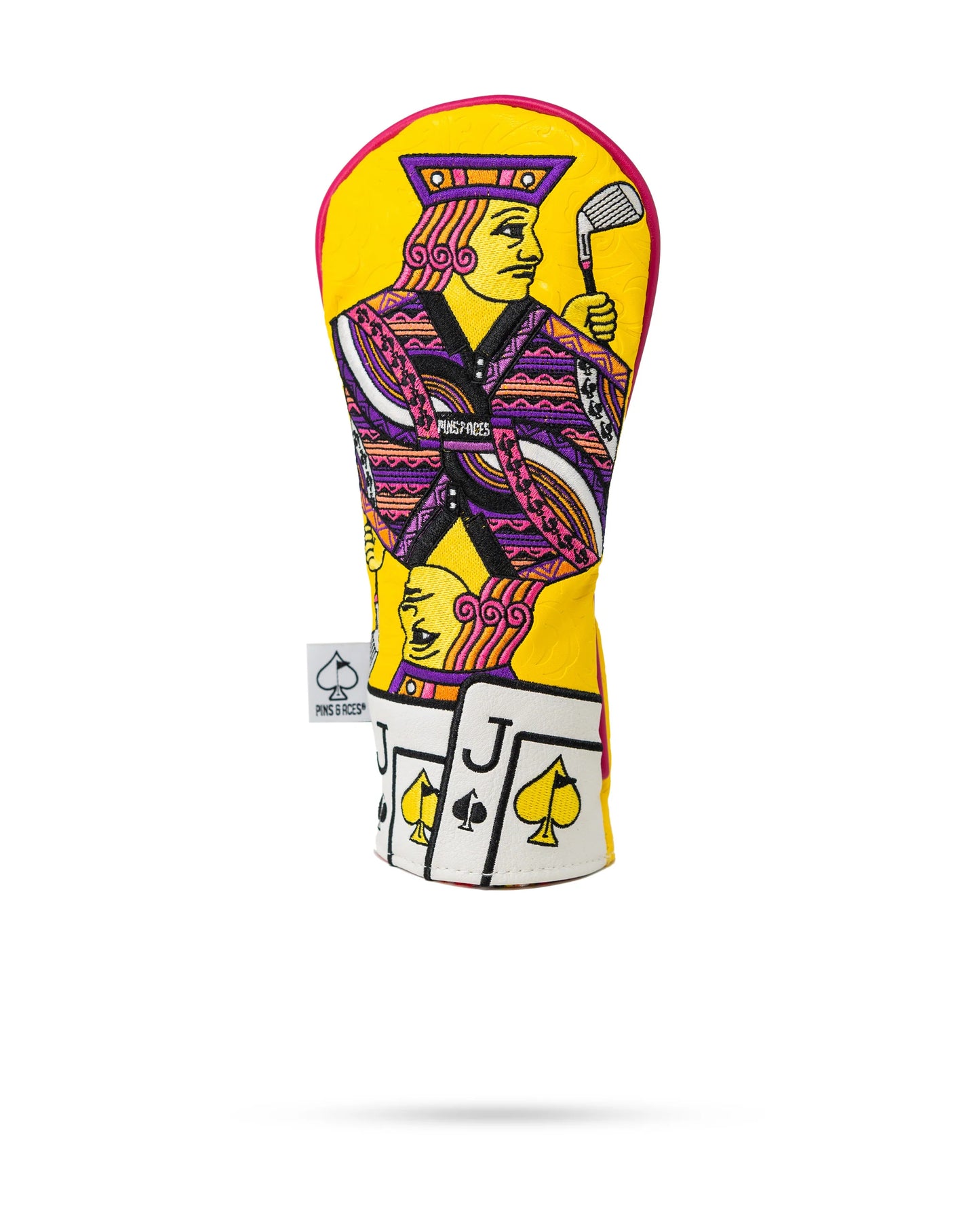 lemon neon Jack of Spades